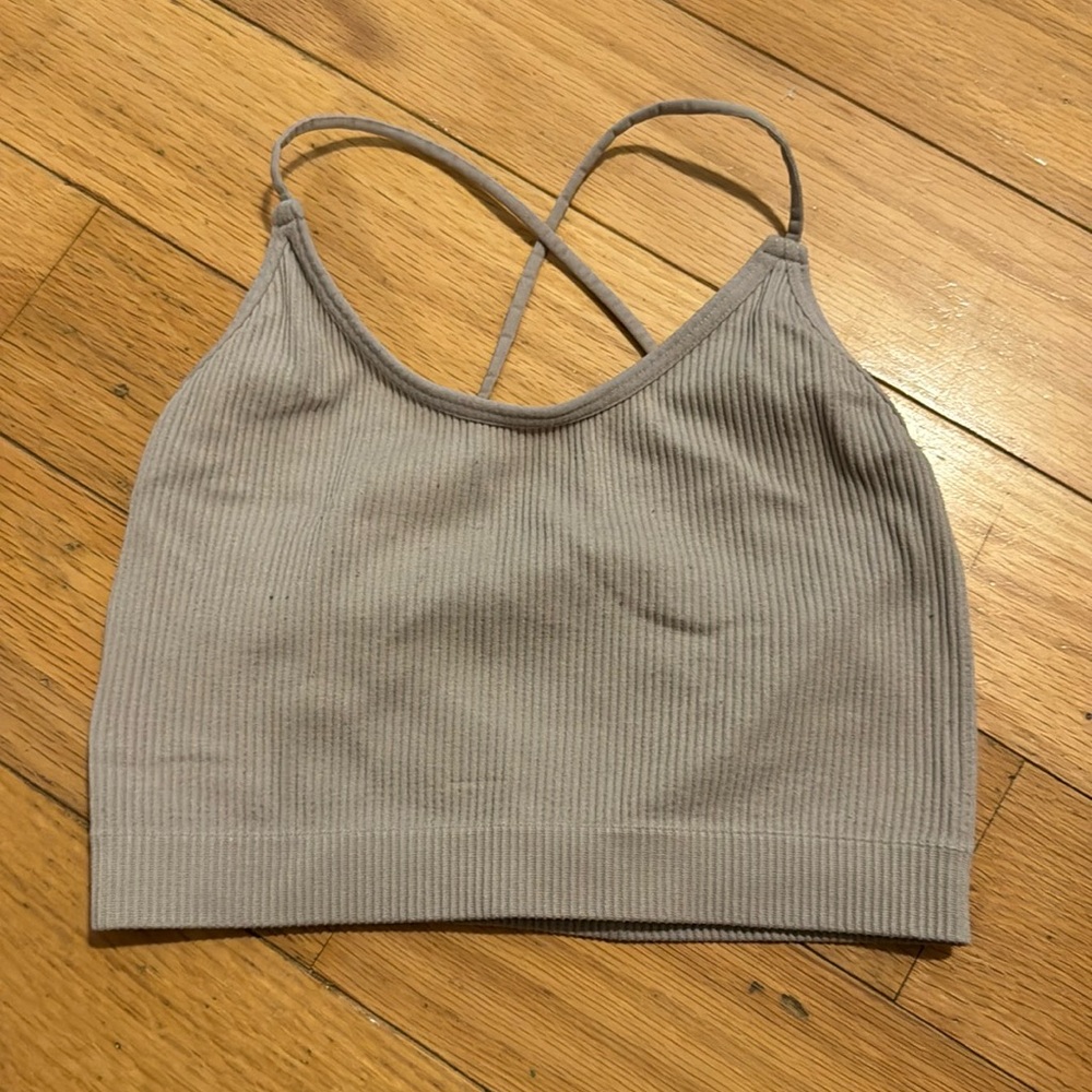 target tan seamless tank top